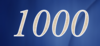 1000 — изображение числа одна тысяча (картинка 4)