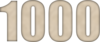 1000 — изображение числа одна тысяча (картинка 6)