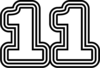 11 — изображение числа одиннадцать (картинка 7)