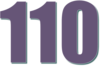 110 — изображение числа сто десять (картинка 3)