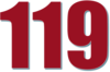 119 — изображение числа сто девятнадцать (картинка 3)