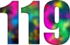 119 — изображение числа сто девятнадцать (картинка 6)