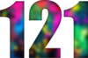 121 — изображение числа сто двадцать один (картинка 6)