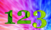 123 — изображение числа сто двадцать три (картинка 5)