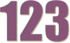 123 — изображение числа сто двадцать три (картинка 3)