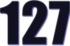 127 — изображение числа сто двадцать семь (картинка 3)