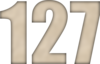 127 — изображение числа сто двадцать семь (картинка 6)