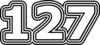 127 — изображение числа сто двадцать семь (картинка 7)