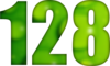 128 — изображение числа сто двадцать восемь (картинка 6)