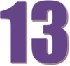 13 — изображение числа тринадцать (картинка 3)