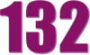 132 — изображение числа сто тридцать два (картинка 3)