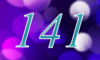 141 — изображение числа сто сорок один (картинка 4)