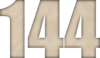 144 — изображение числа сто сорок четыре (картинка 6)