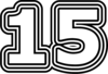 15 — изображение числа пятнадцать (картинка 7)
