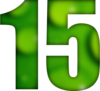 15 — изображение числа пятнадцать (картинка 6)