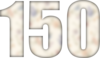 150 — изображение числа сто пятьдесят (картинка 6)