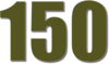 150 — изображение числа сто пятьдесят (картинка 3)