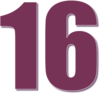 16 — изображение числа шестнадцать (картинка 3)