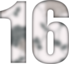 16 — изображение числа шестнадцать (картинка 6)