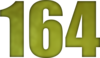164 — изображение числа сто шестьдесят четыре (картинка 6)