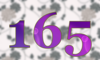 165 — изображение числа сто шестьдесят пять (картинка 5)