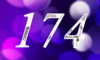 174 — изображение числа сто семьдесят четыре (картинка 4)