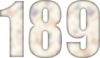 189 — изображение числа сто восемьдесят девять (картинка 6)
