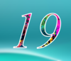 19 — изображение числа девятнадцать (картинка 4)