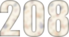 208 — изображение числа двести восемь (картинка 6)