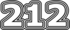 212 — изображение числа двести двенадцать (картинка 7)