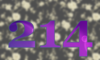 214 — изображение числа двести четырнадцать (картинка 5)