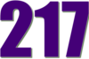 217 — изображение числа двести семнадцать (картинка 3)
