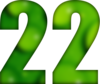 22 — изображение числа двадцать два (картинка 6)