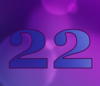 22 — изображение числа двадцать два (картинка 5)