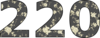 220 — изображение числа двести двадцать (картинка 2)