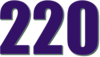 220 — изображение числа двести двадцать (картинка 3)