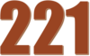 221 — изображение числа двести двадцать один (картинка 3)