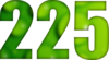 225 — изображение числа двести двадцать пять (картинка 6)
