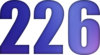 226 — изображение числа двести двадцать шесть (картинка 6)