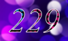 229 — изображение числа двести двадцать девять (картинка 4)
