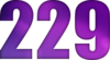 229 — изображение числа двести двадцать девять (картинка 6)