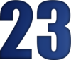 23 — изображение числа двадцать три (картинка 6)