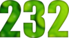 232 — изображение числа двести тридцать два (картинка 6)