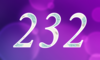 232 — изображение числа двести тридцать два (картинка 4)