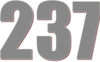 237 — изображение числа двести тридцать семь (картинка 3)