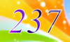 237 — изображение числа двести тридцать семь (картинка 4)