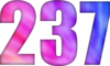 237 — изображение числа двести тридцать семь (картинка 6)
