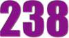 238 — изображение числа двести тридцать восемь (картинка 3)