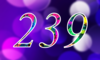 239 — изображение числа двести тридцать девять (картинка 4)