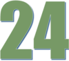 24 — изображение числа двадцать четыре (картинка 3)